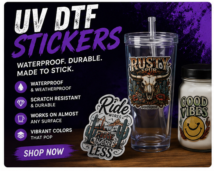 UV DTF Stickers
